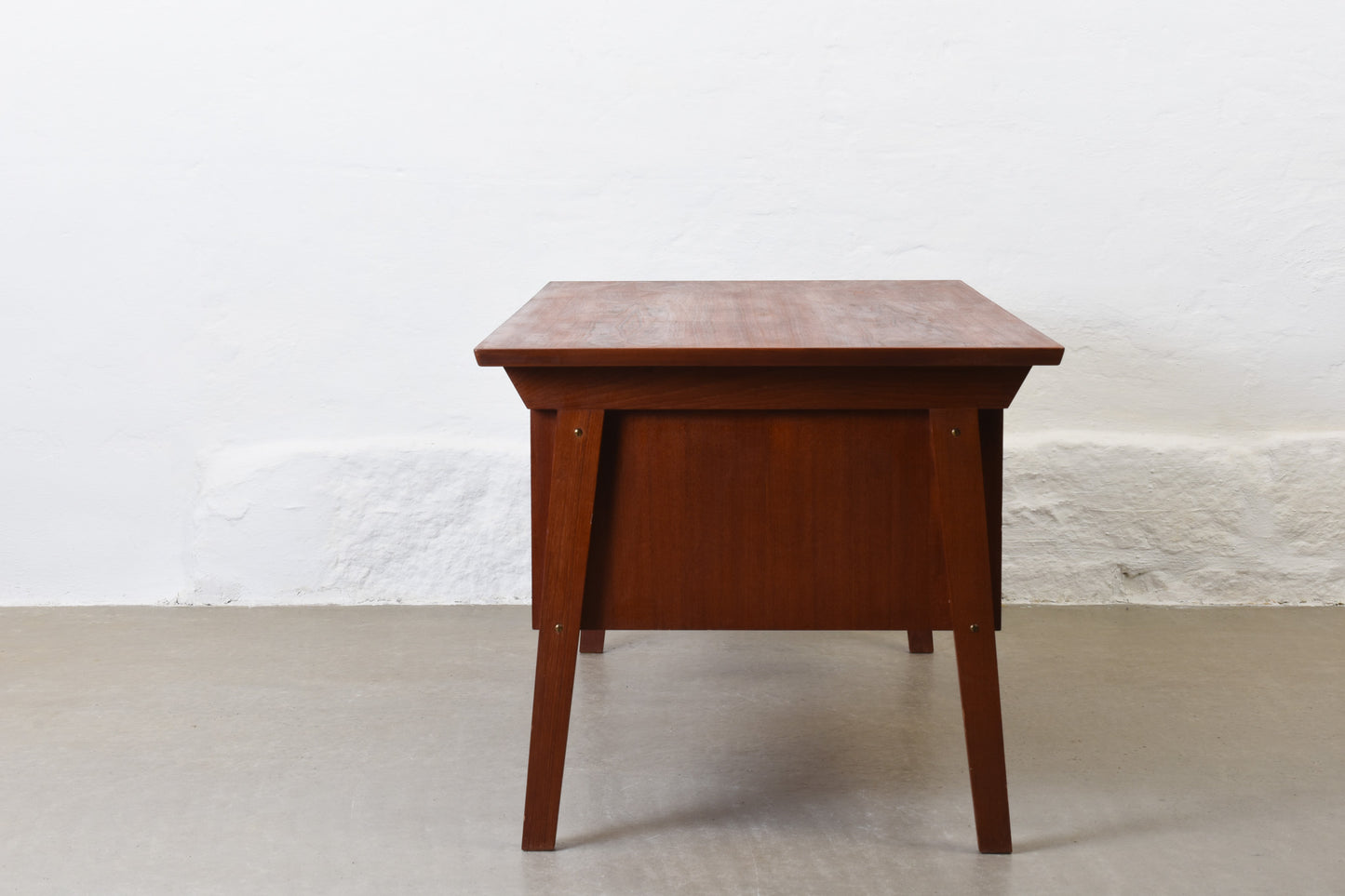 1960s teak executive desk