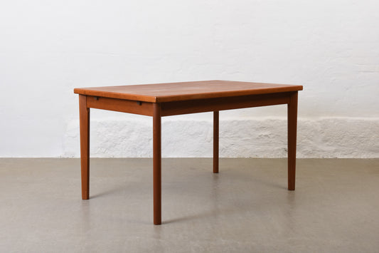 1960s extending teak dining table by Brdr. Furbo