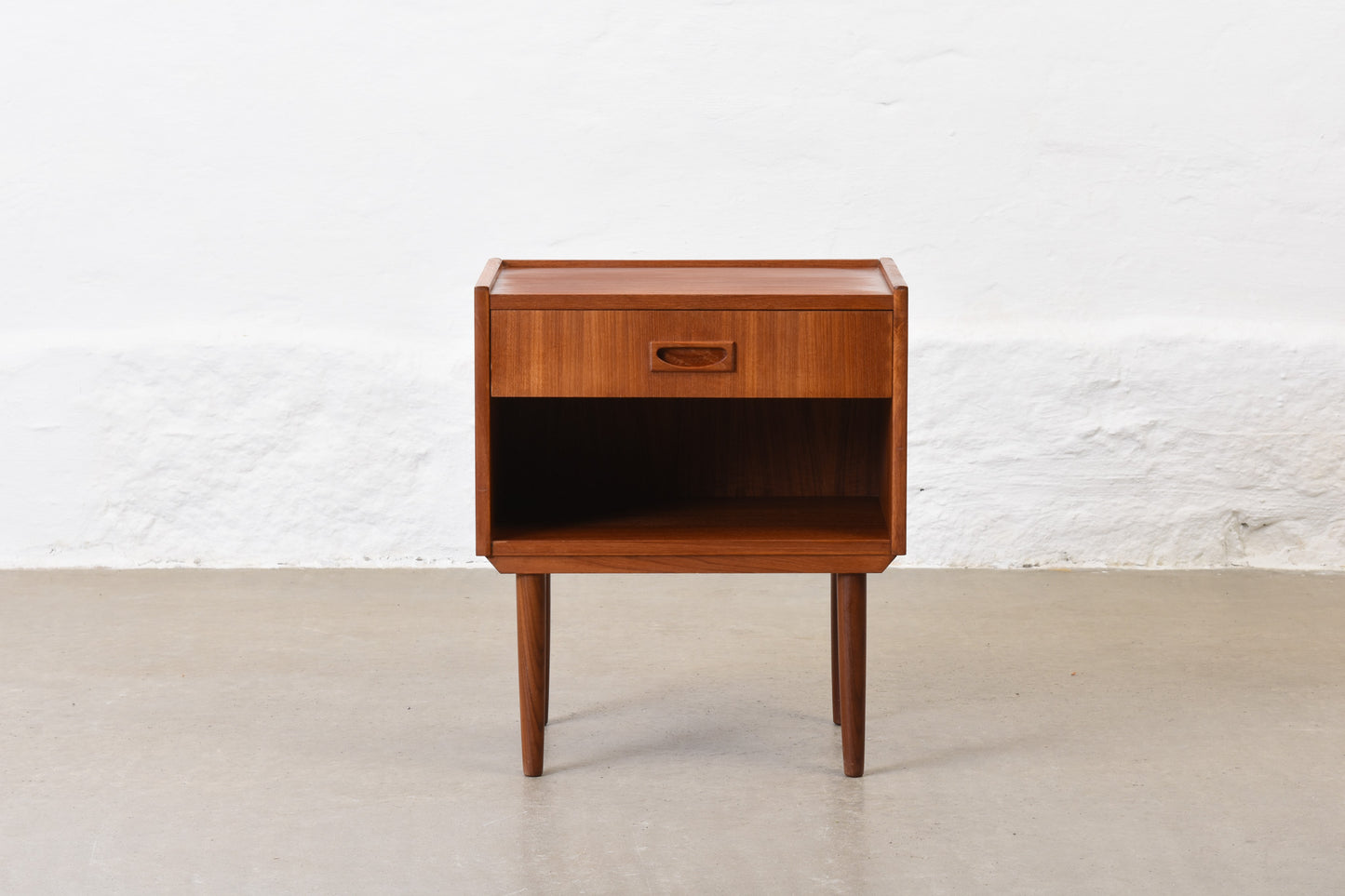 1960s teak bedside table