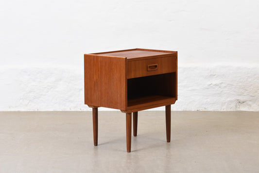 1960s teak bedside table