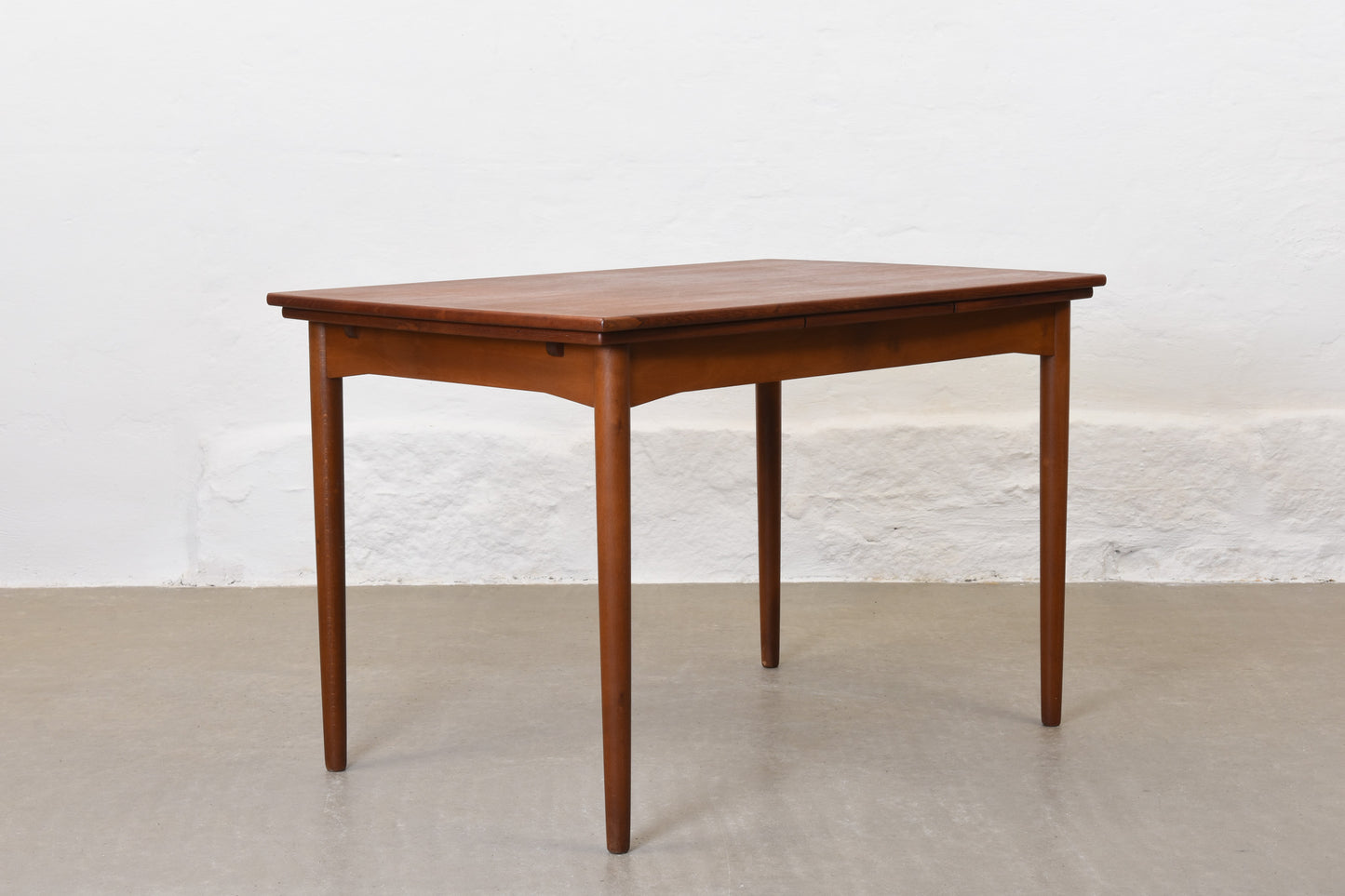 1960s extending dining table in teak