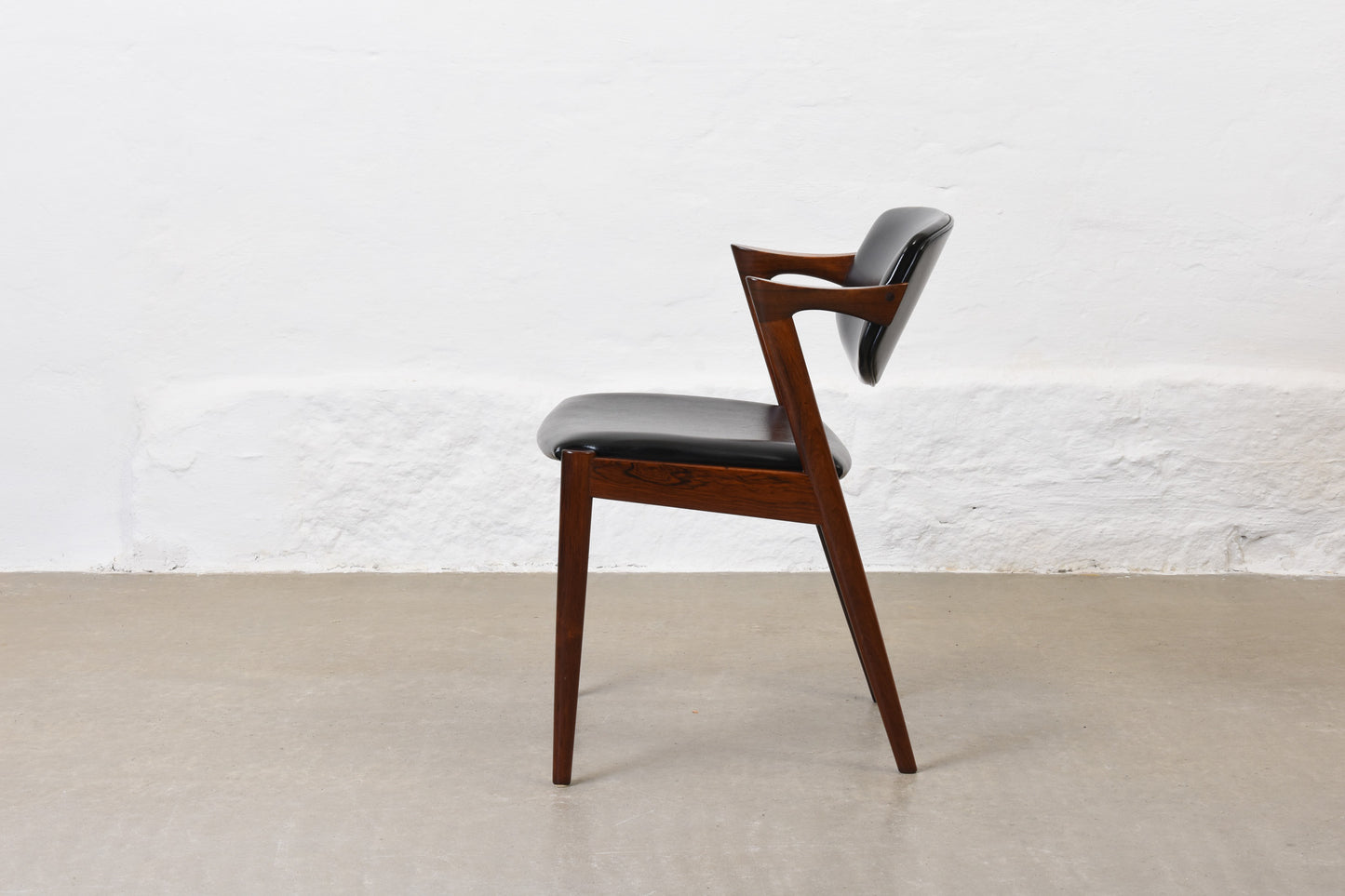 1960s set of 'Model 42' rosewood chairs by Kai Kristiansen