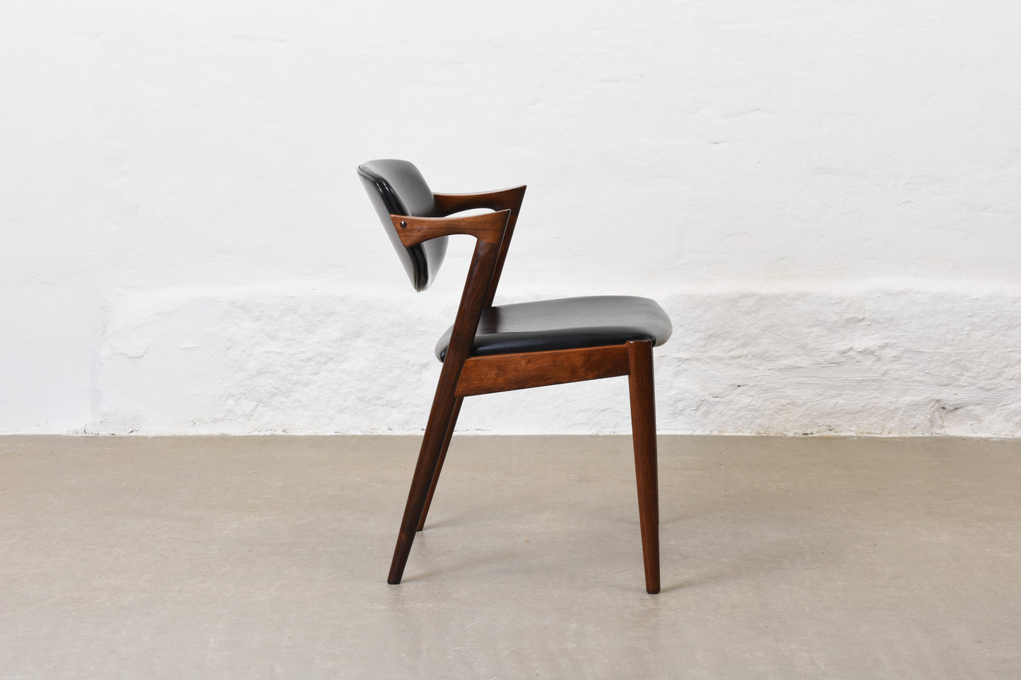 1960s set of 'Model 42' rosewood chairs by Kai Kristiansen