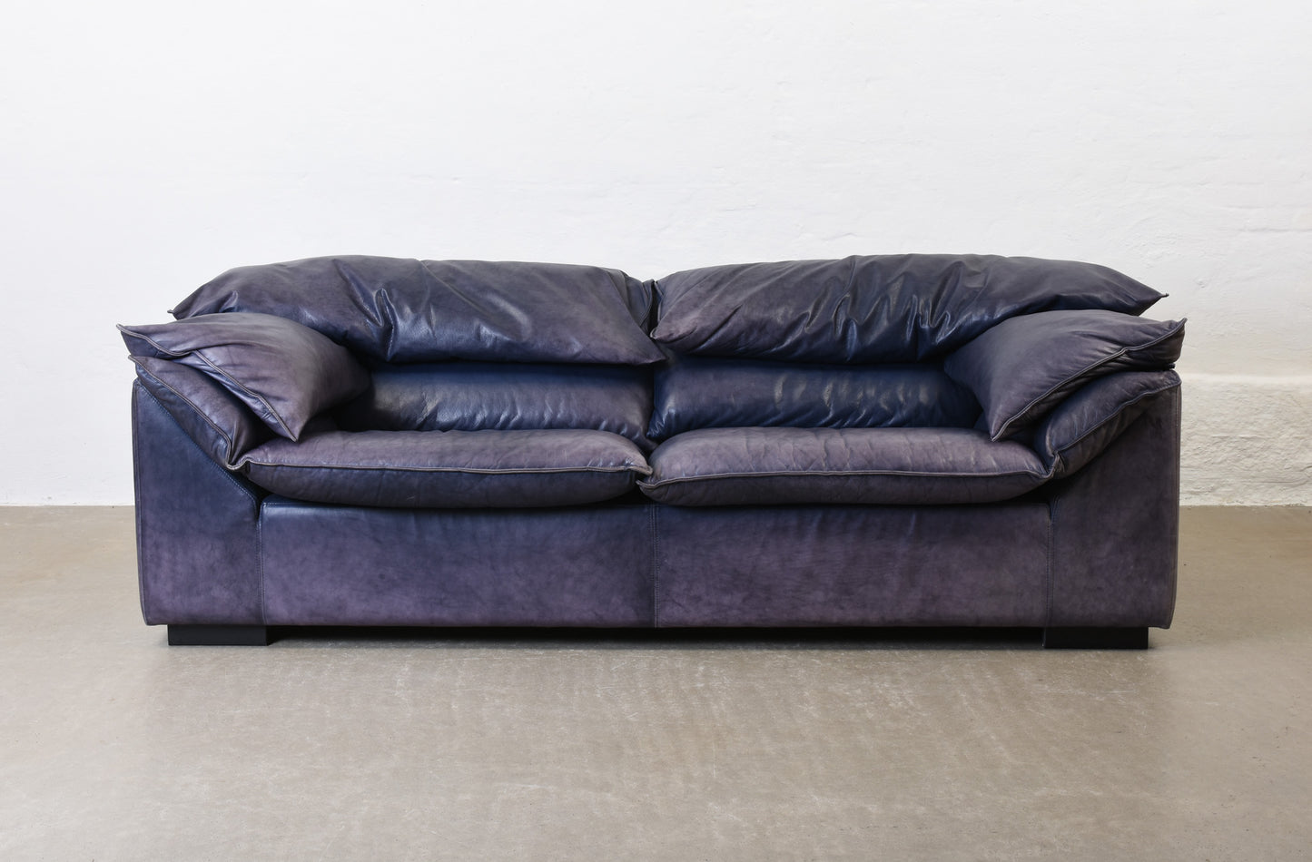 1980s 'Monza' leather sofa by Eilersen