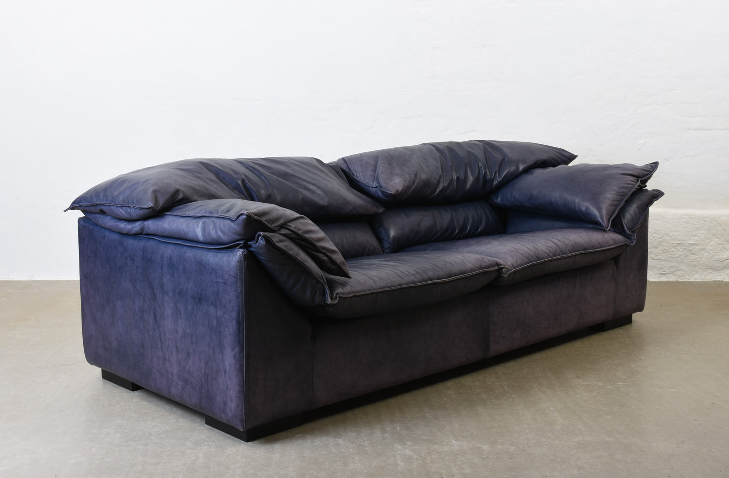 1980s 'Monza' leather sofa by Eilersen