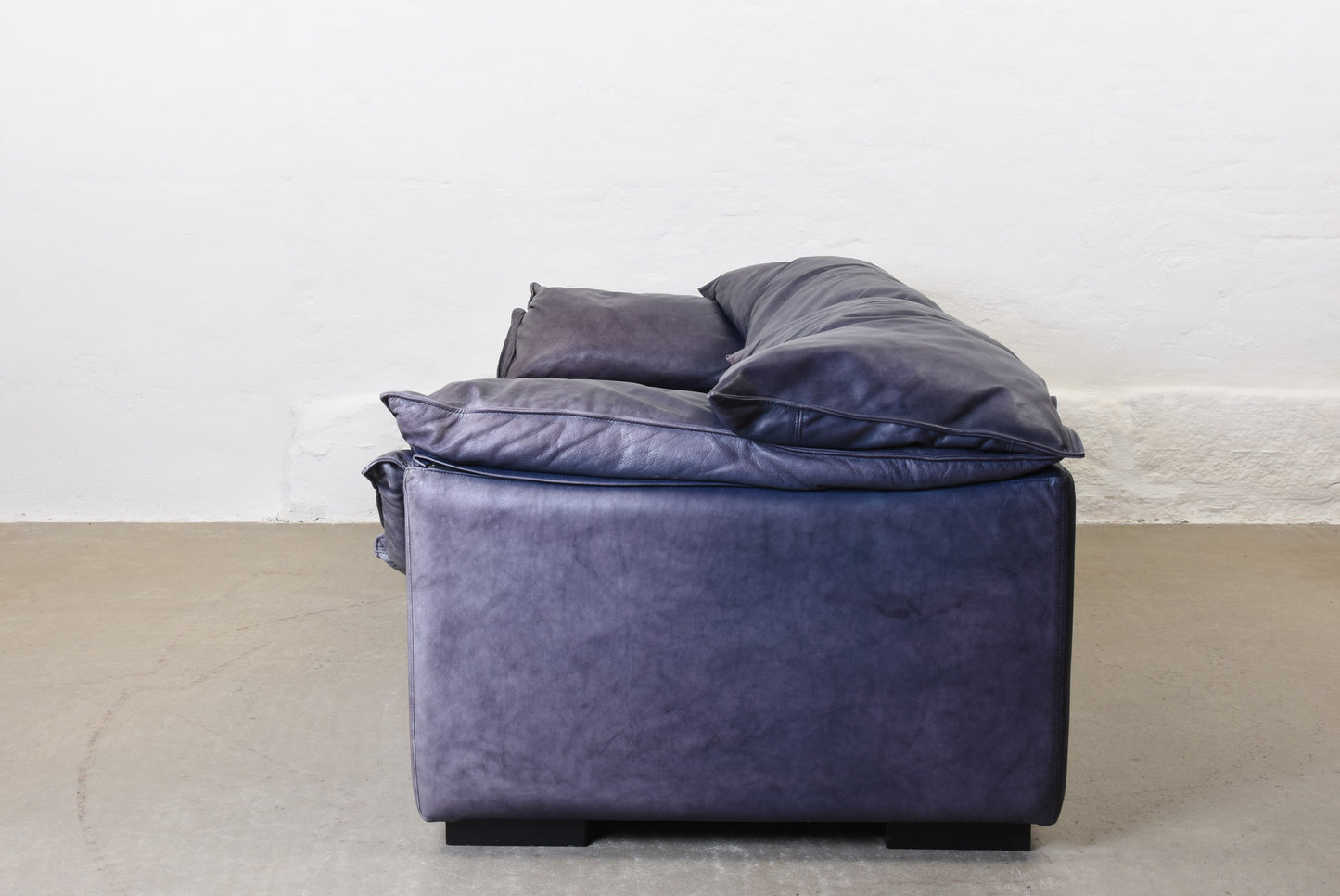 1980s 'Monza' leather sofa by Eilersen