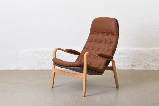 1970s 'Mona' lounge chair by Sam Larsson