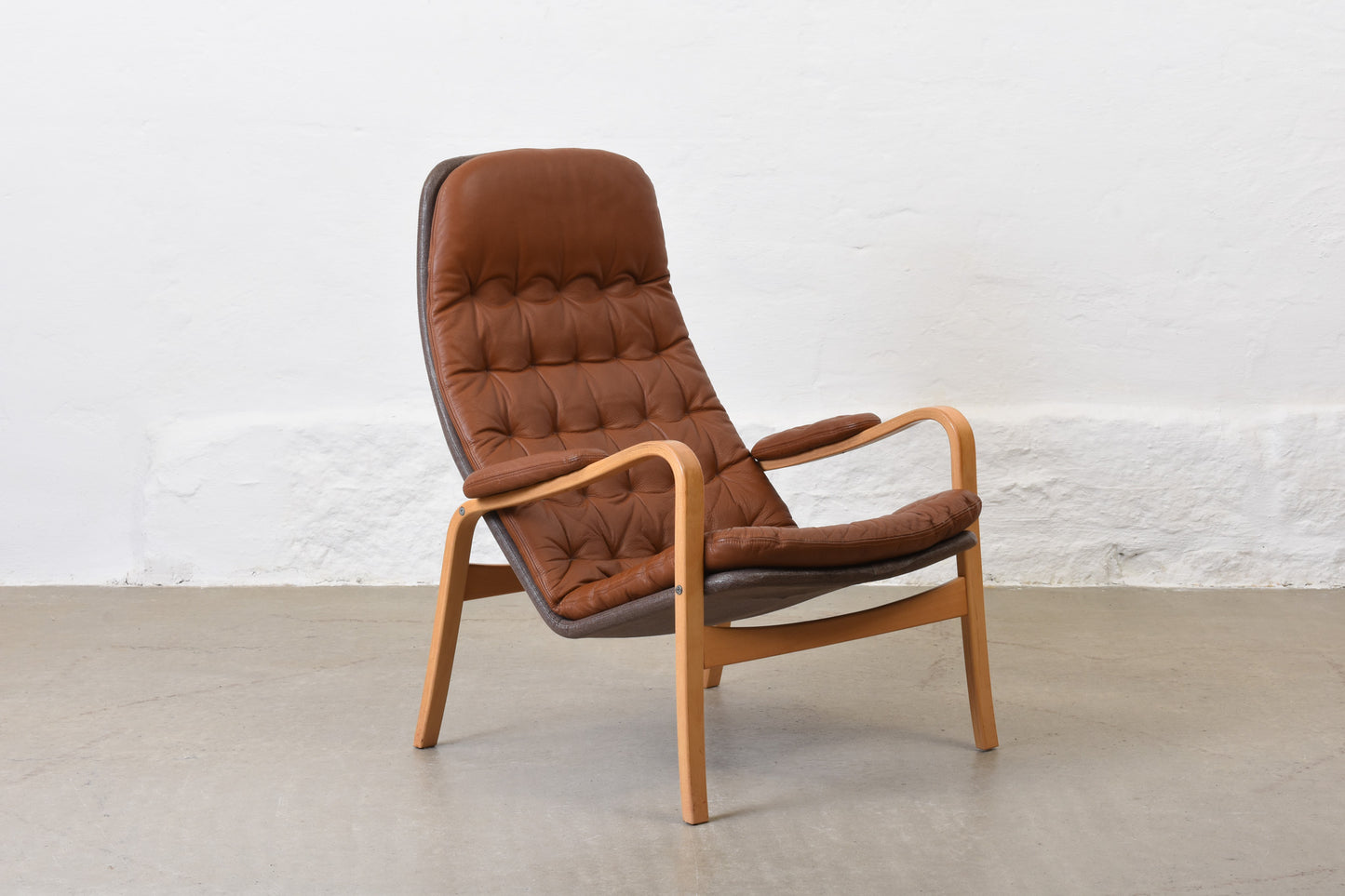 1970s 'Mona' lounge chair by Sam Larsson