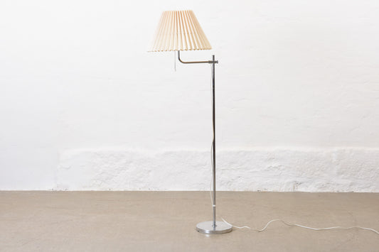 1980s metal floor lamp by Bergboms