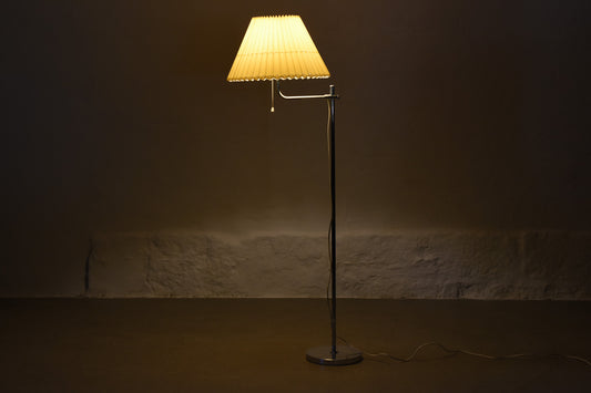 1980s metal floor lamp by Bergboms