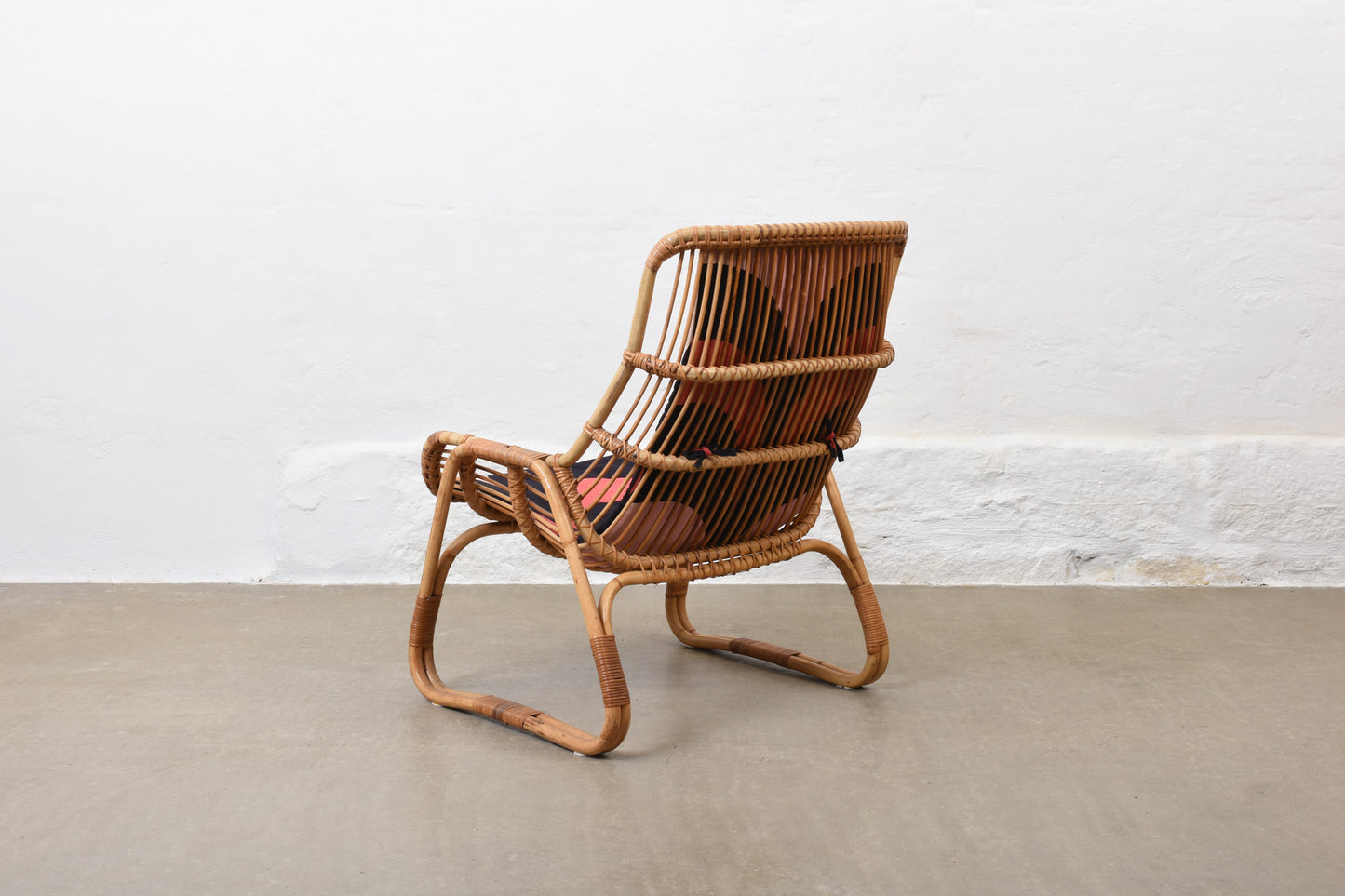 1960s bamboo lounger