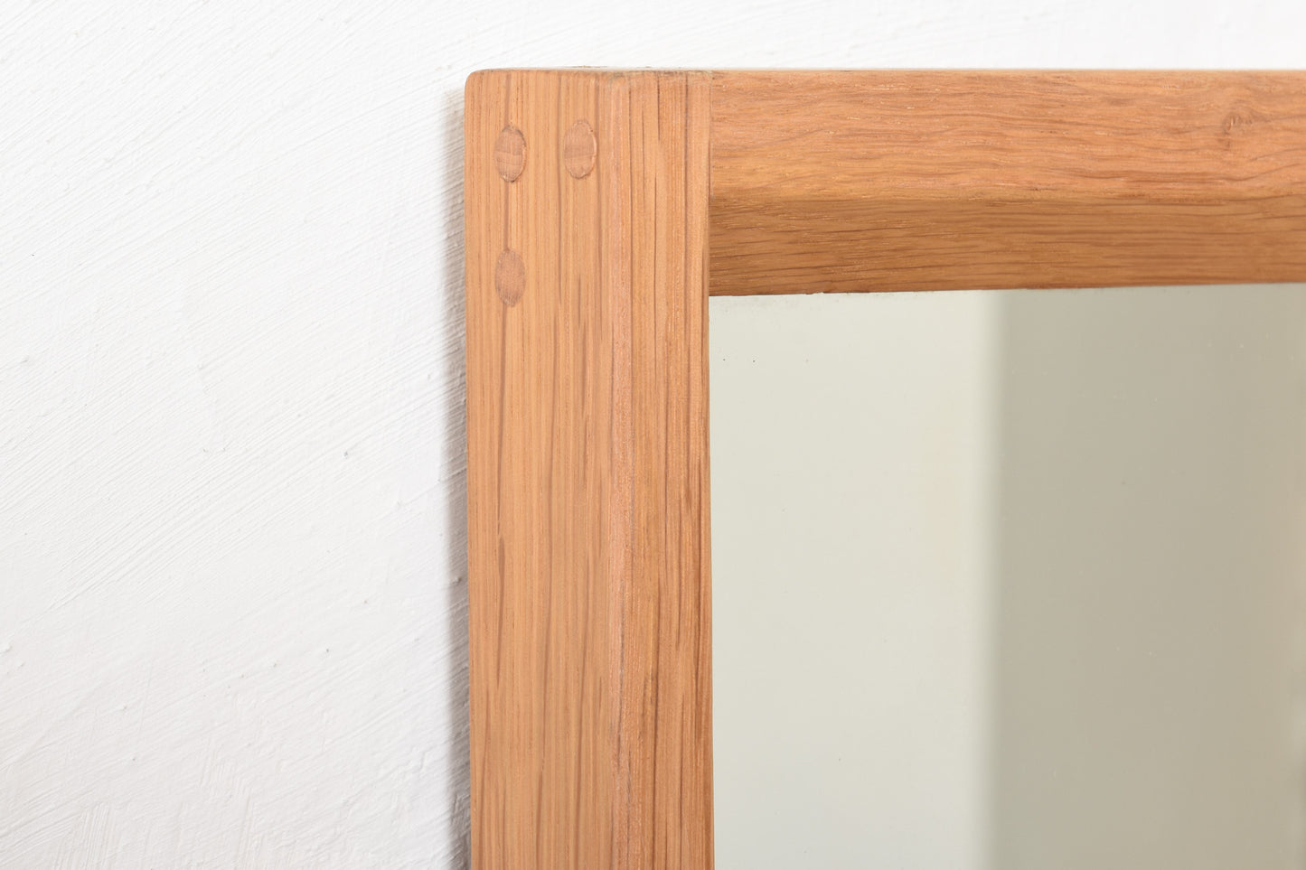 1960s oak mirror by Kai Kristiansen