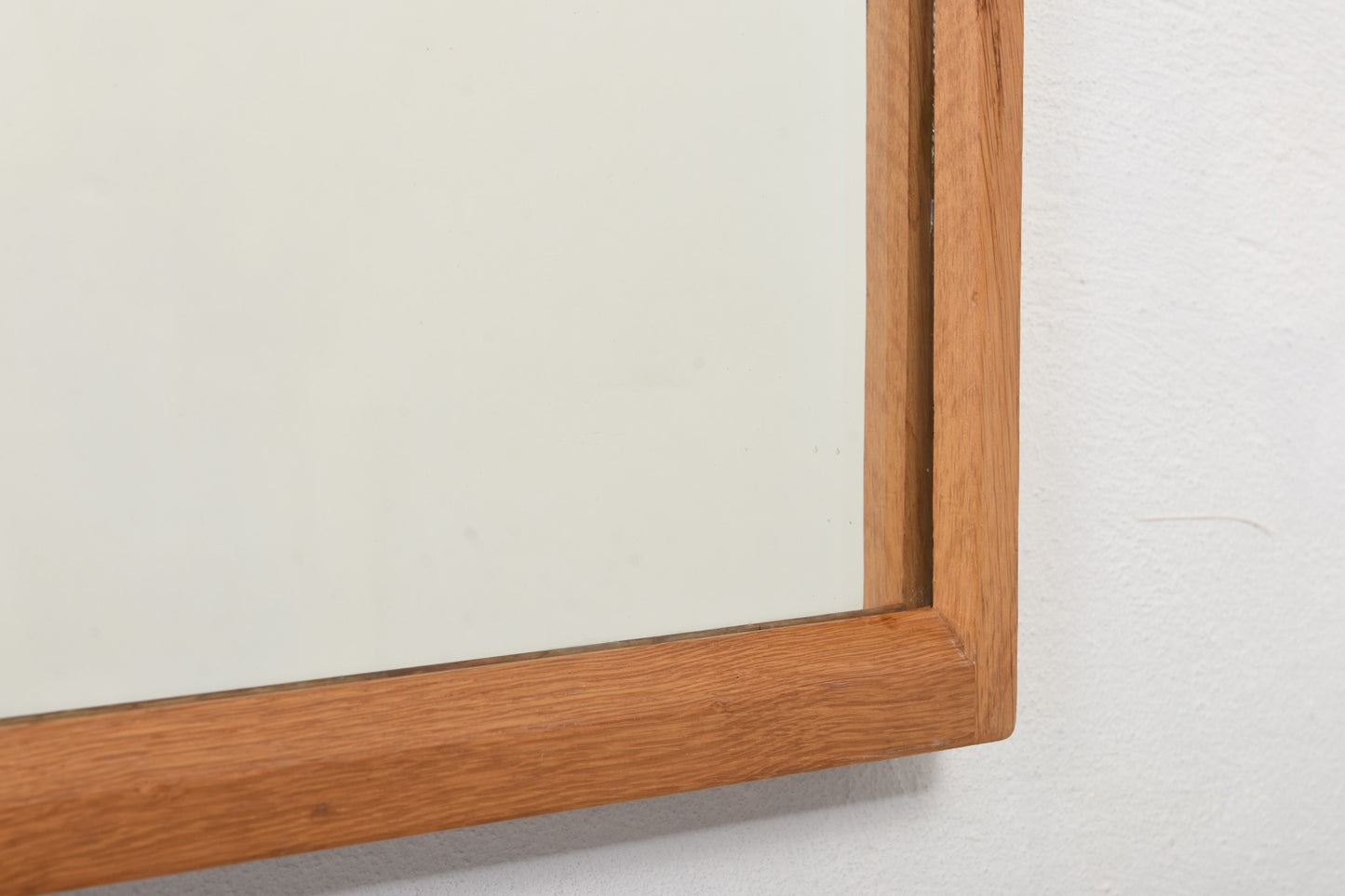 1960s oak mirror by Kai Kristiansen