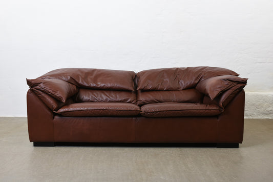 1980s leather sofa by Eilersen
