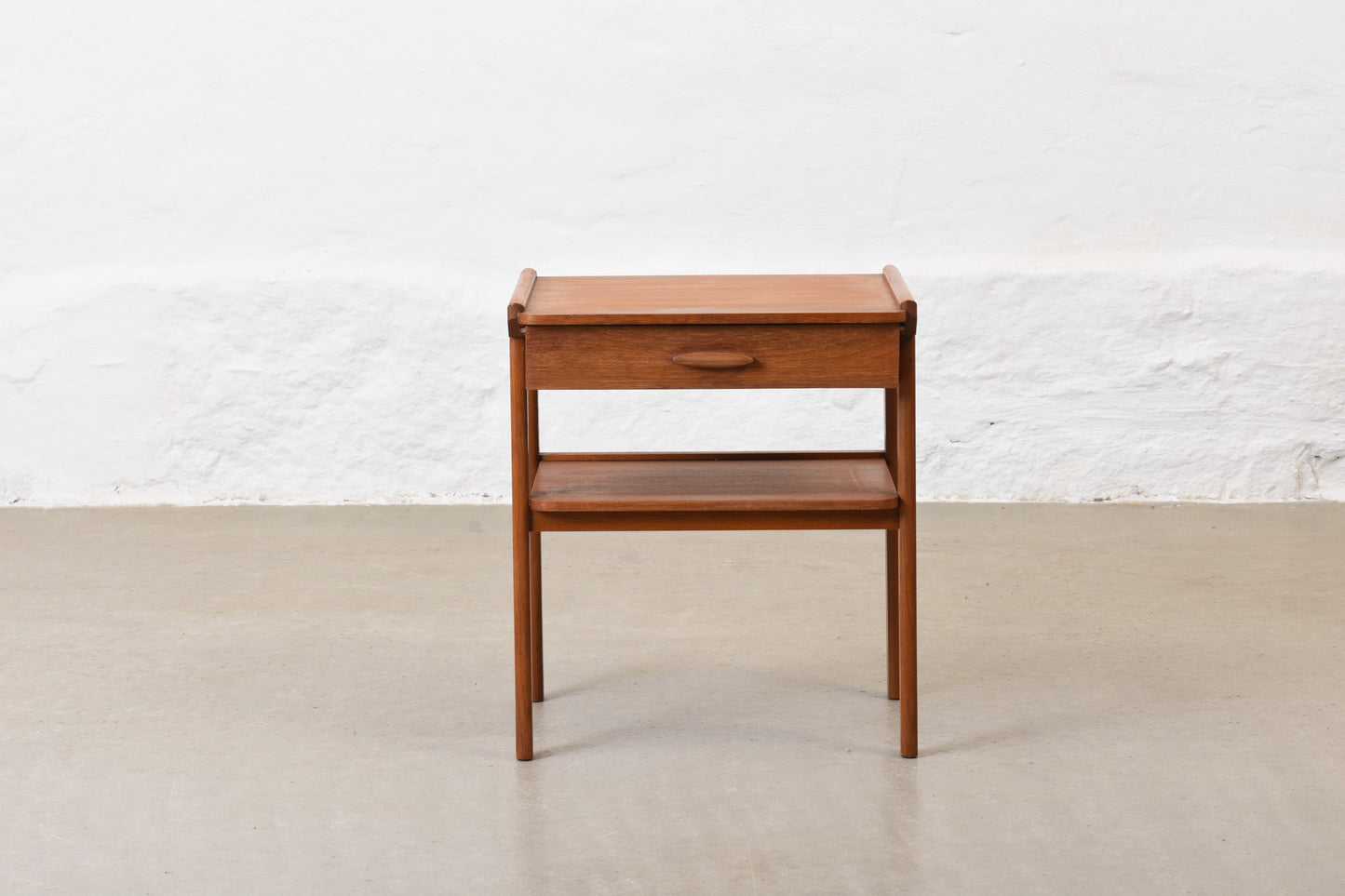 1960s Swedish bedside table in teak