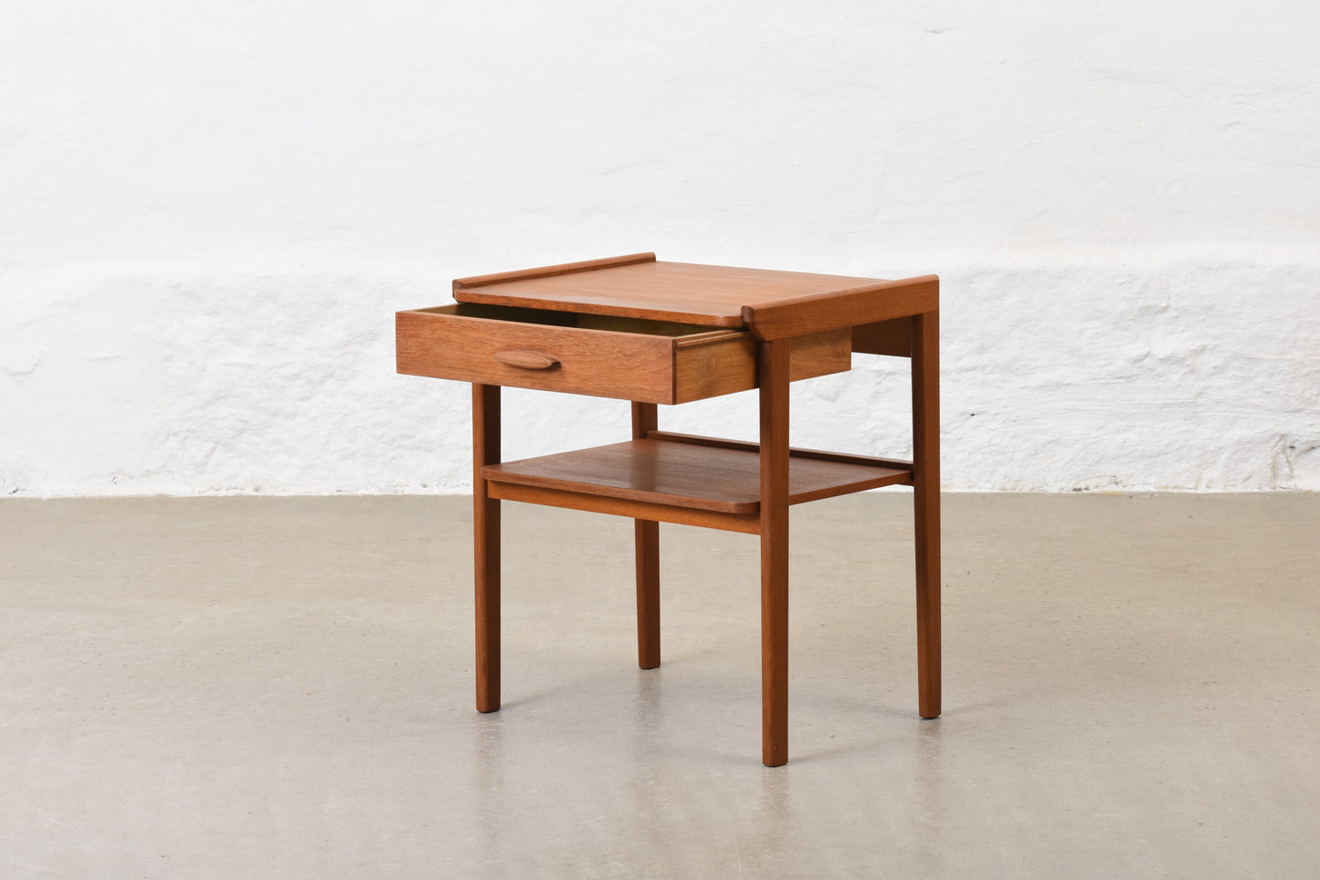 1960s Swedish bedside table in teak