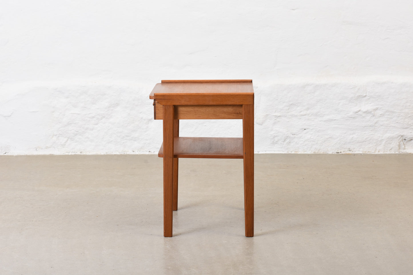 1960s Swedish bedside table in teak