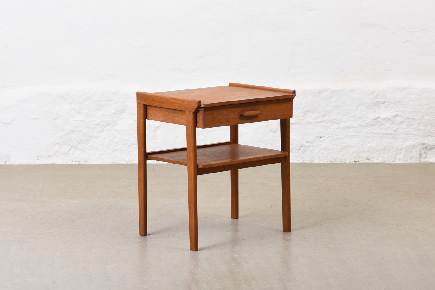 1960s Swedish bedside table in teak