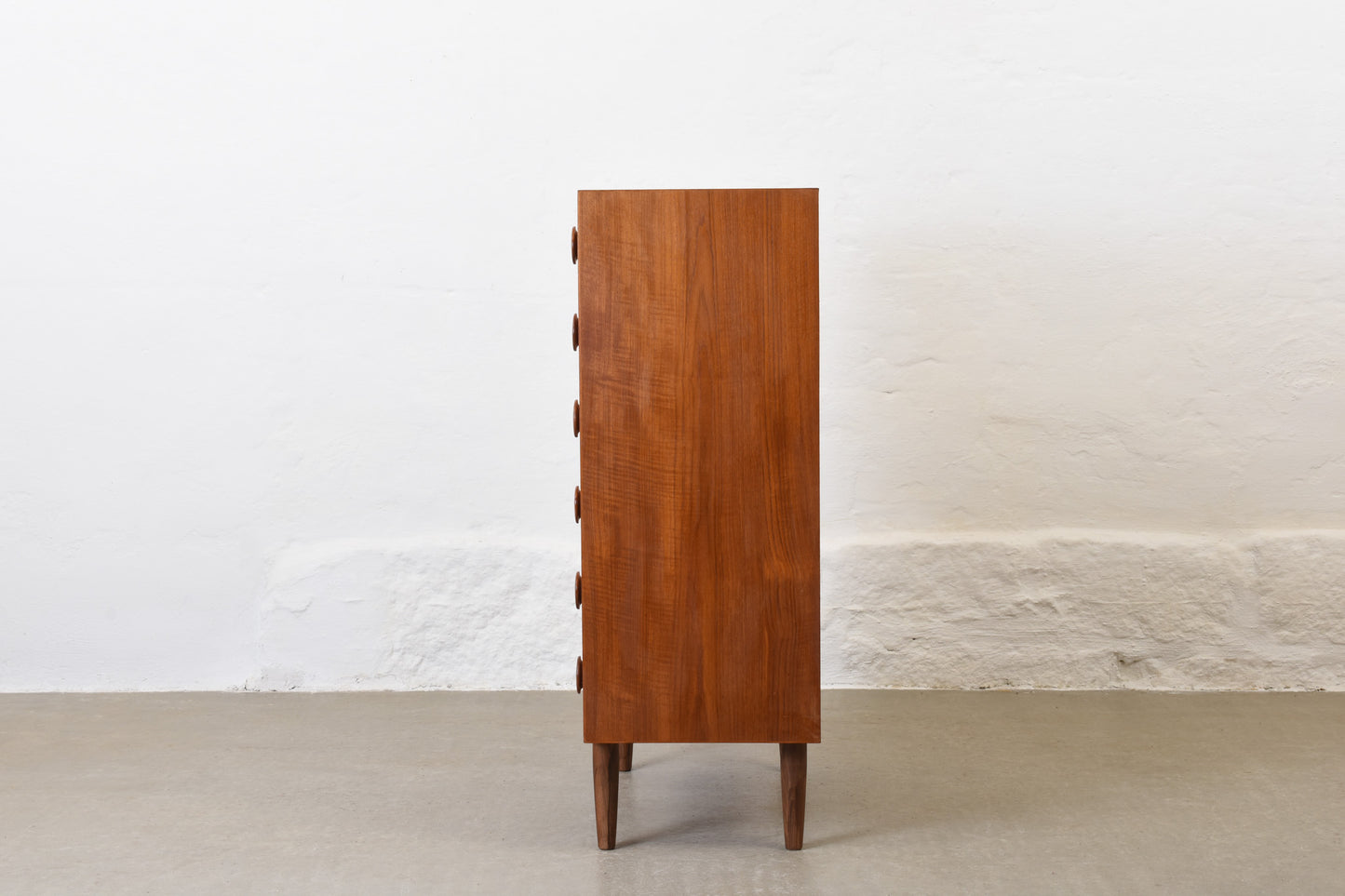 1970s teak chest of drawers