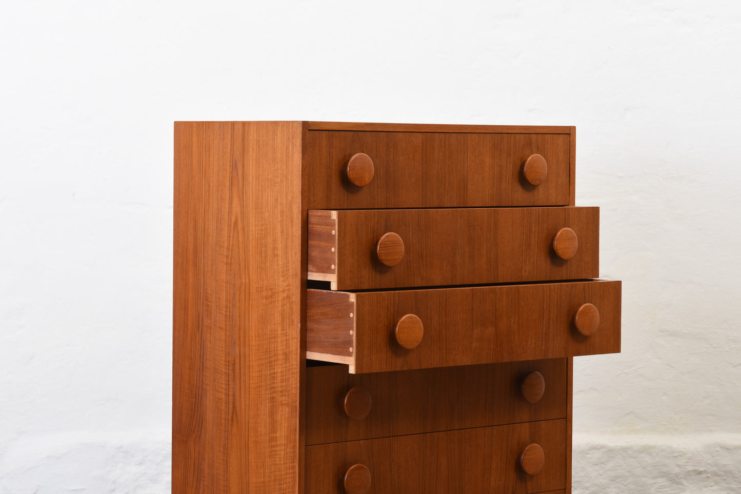 1970s teak chest of drawers