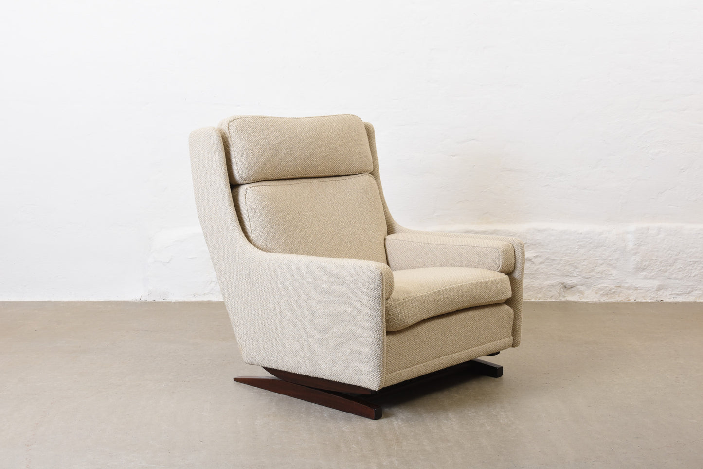 Newly reupholstered: 1960s 'Lincoln' lounge chair by Torbjørn Afdal