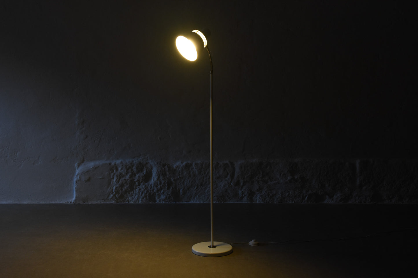 1980s metal floor lamp by Belid