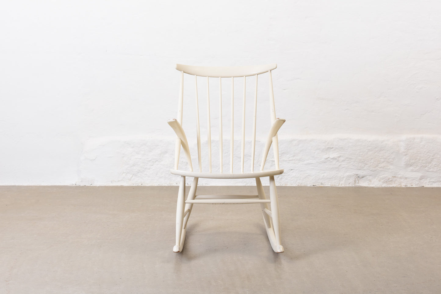 1960s rocking chair by Illum Wikkelsø