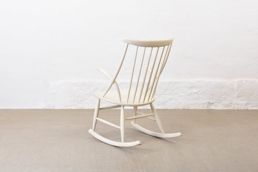 1960s rocking chair by Illum Wikkelsø