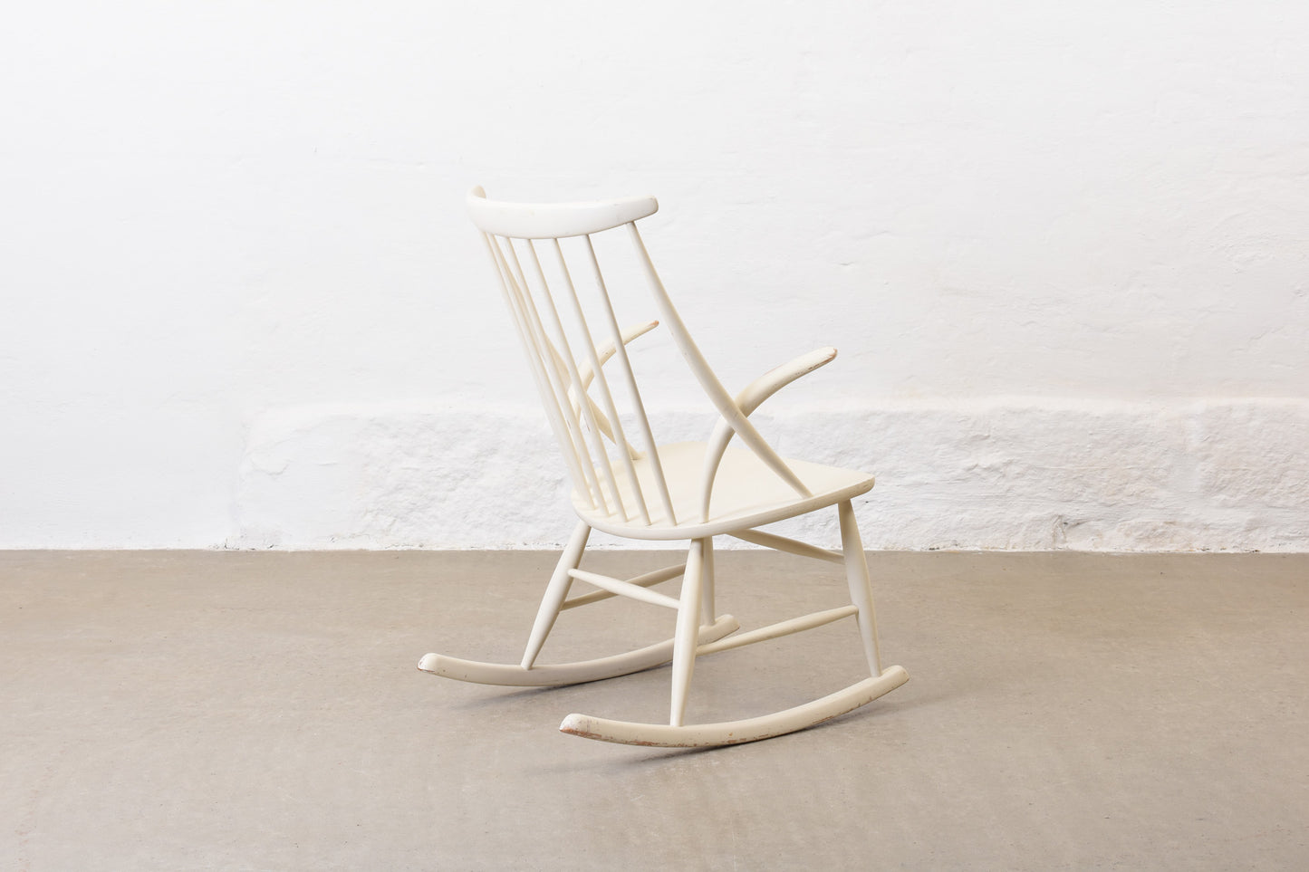 1960s rocking chair by Illum Wikkelsø