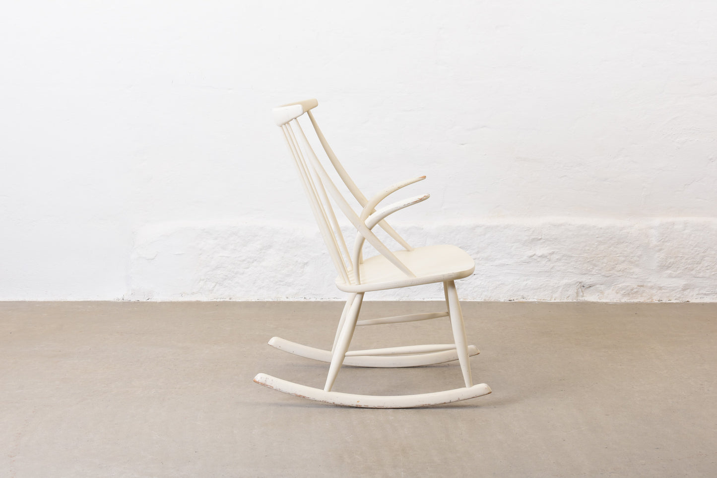 1960s rocking chair by Illum Wikkelsø