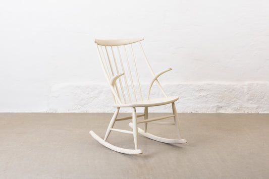 1960s rocking chair by Illum Wikkelsø