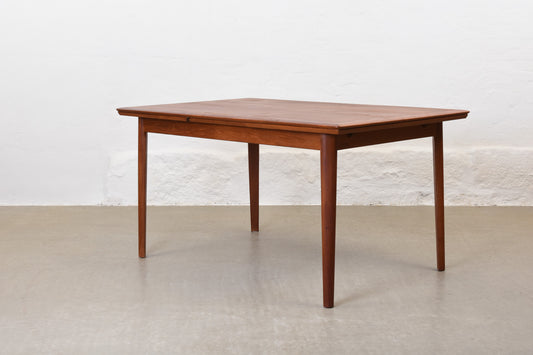 1960s extending dining table in teak no. 1