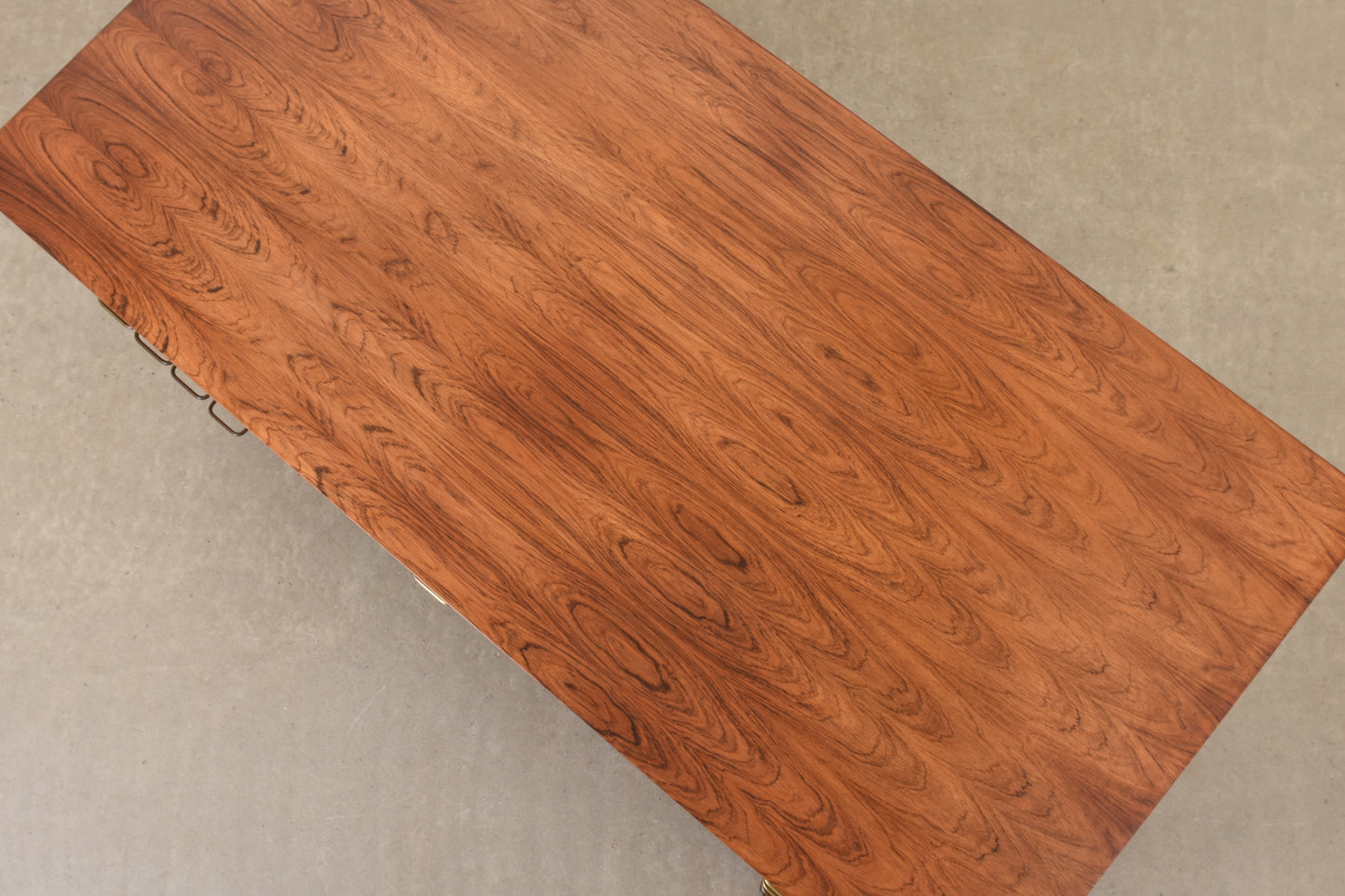 1970s twin pedestal desk in rosewood