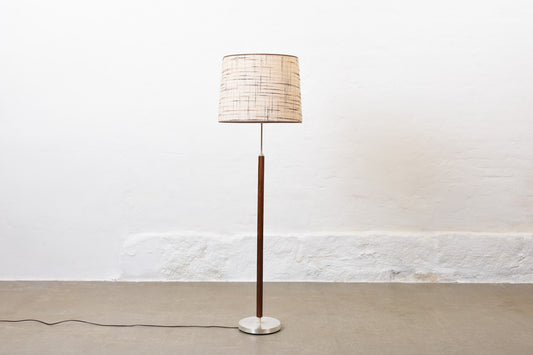 1960s rosewood floor lamp by Falkenbergs Belysning