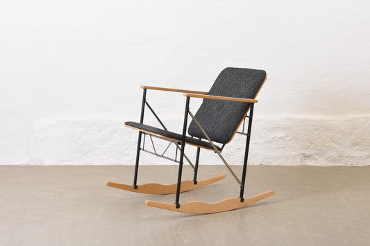 1980s rocking chair by Yrjö Kukkapuro