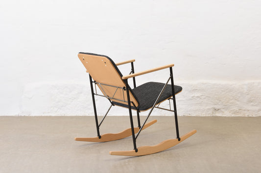 1980s rocking chair by Yrjö Kukkapuro