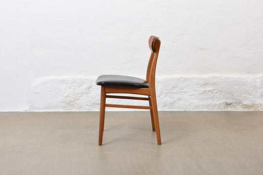 Two available: 1960s teak + oak chairs by Farstrup