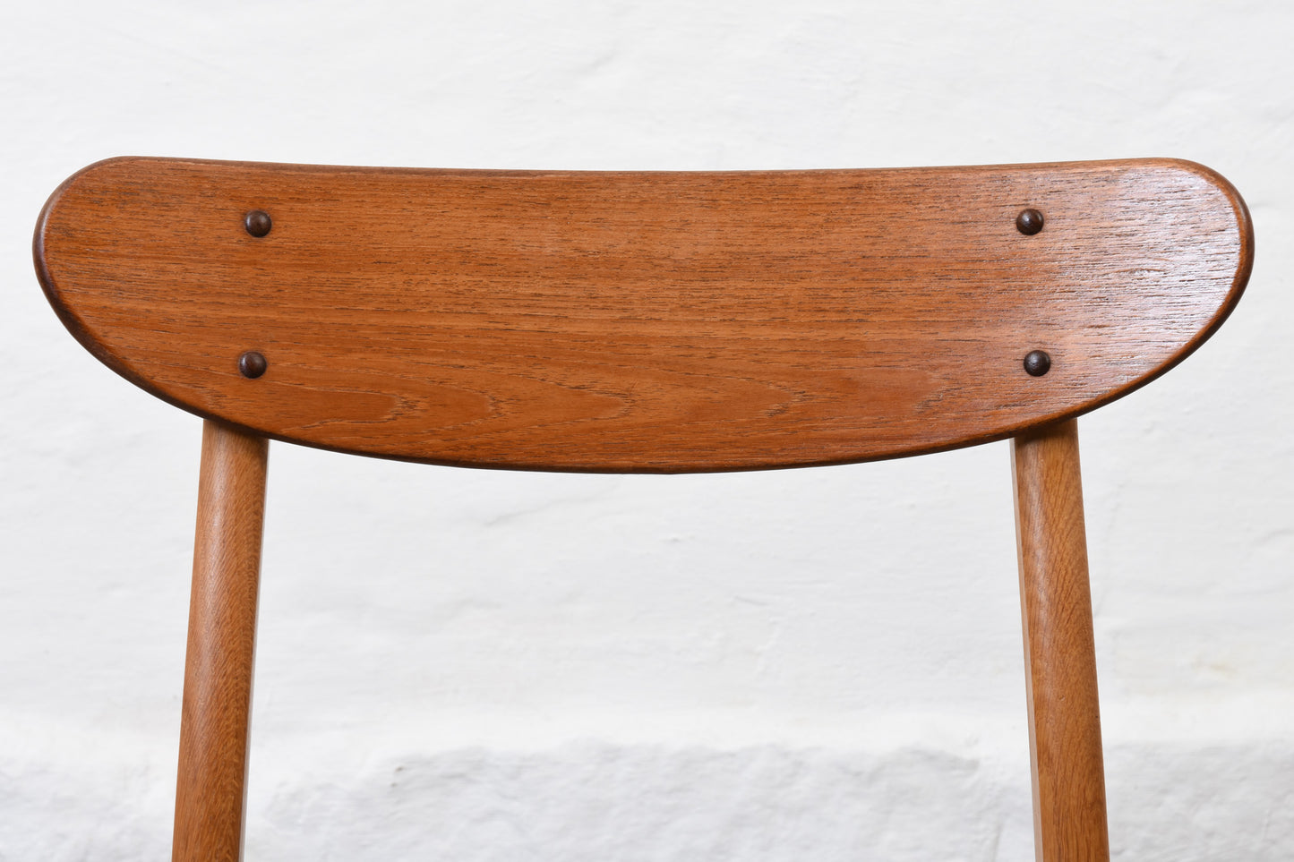 Six available: 1960s teak + oak chairs by Farstrup