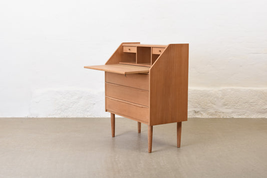 1960s secretary in oak