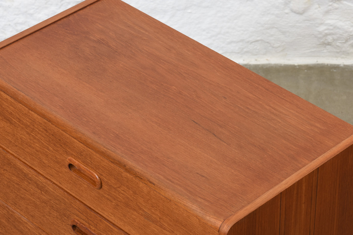 1960s low Swedish chest in teak