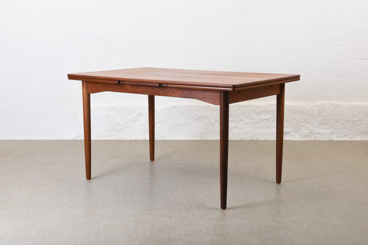 1960s extending dining table in teak