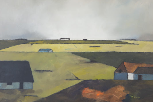 Oil painting by Thomas Graae