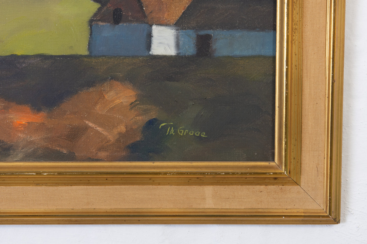 Oil painting by Thomas Graae