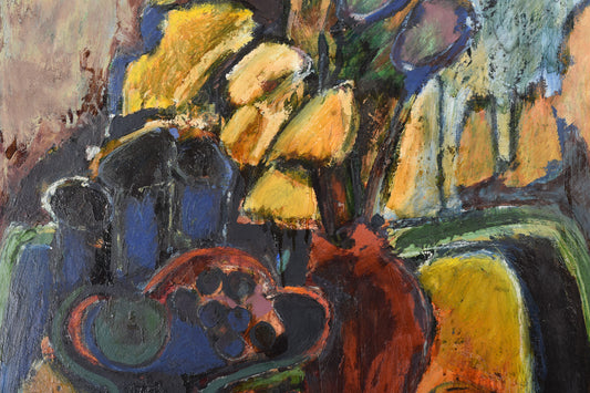 Oil painting by Ninne Nielsen