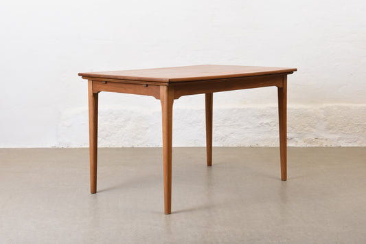 1950s extending dining table in teak