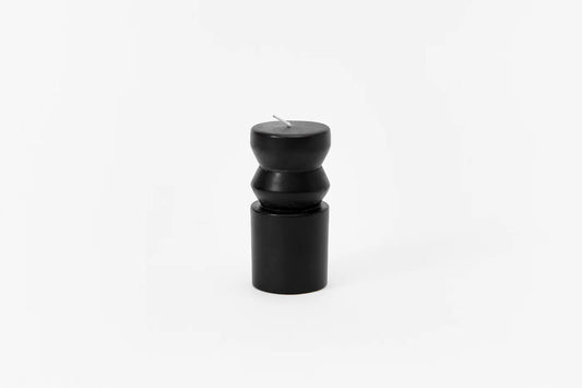 Totem Candle by Areaware - Black/Small