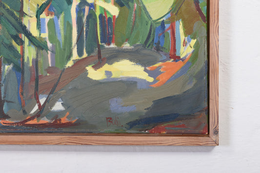 Oil painting by Bubi - 1972