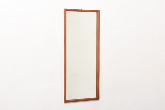 1960s teak mirror