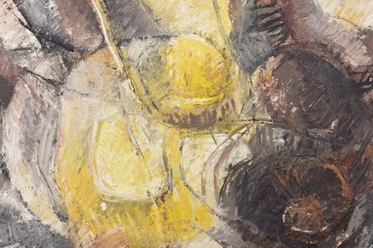 Oil painting by Paul Janus Ipsen - 1963