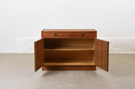 1960s Swedish sideboard in walnut